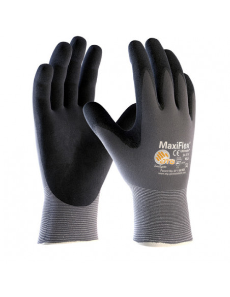 Paire de gants MAXIFLEX 34-874 - Enduction paume et doigts Paire de gants MAXIFLEX 34-874 - Enduction paume et doigts