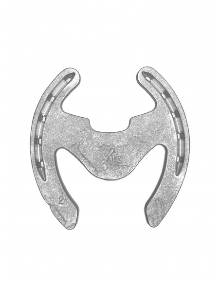 Fers à cheval aluminium - ACR 1060 - Fer trotteur central support Fers à cheval aluminium - ACR 1060 - Fer trotteur central support