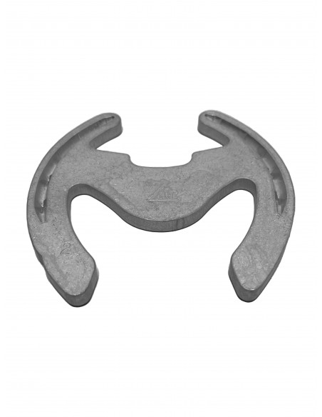 Fers à cheval aluminium - ACR 1060 - Fer trotteur central support Fers à cheval aluminium - ACR 1060 - Fer trotteur central support