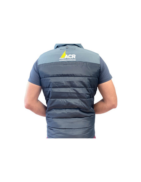 sleeveless jacket - GREY