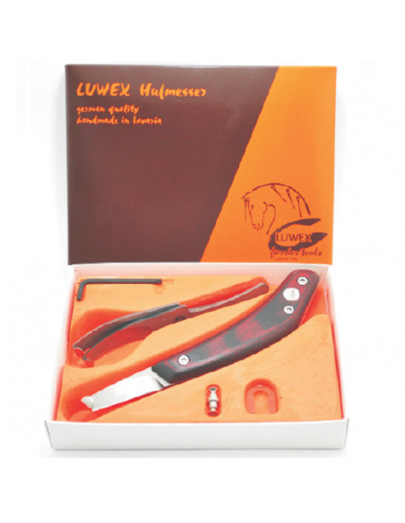 HOOFKNIFE SET IN THE BOX BANANA HOOFKNIFE SET IN THE BOX BANANA