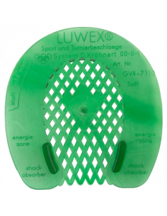 LUWEX Plaque plate fermée treilli/striée 2