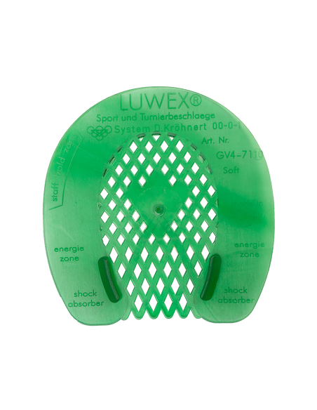 LUWEX Plaque plate fermée treilli/striée