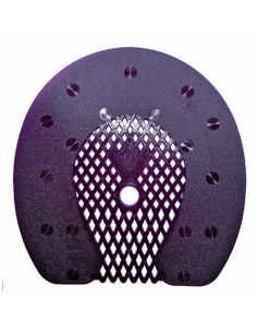 LUWEX Plaque plate fermée treilli/striée 2