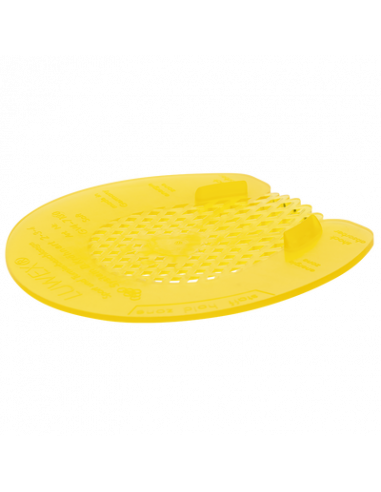 LUWEX Plaque plate fermée treilli/striée