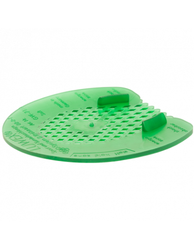 LUWEX Plaque plate fermée treilli/striée