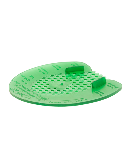 LUWEX Plaque plate fermée treilli/striée