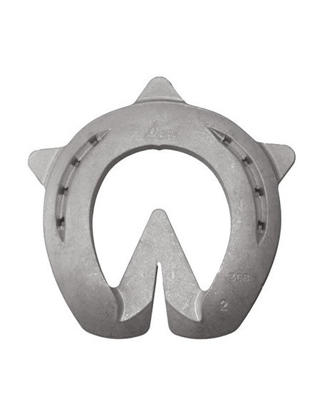 Fers à cheval aluminium - ACR 368 - Fer rocking shoe en coeur Fers à cheval aluminium - ACR 368 - Fer rocking shoe en coeur