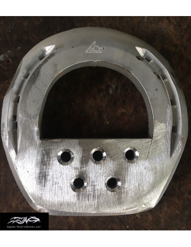 Fers à cheval aluminium - ACR 330- Fer full rolling