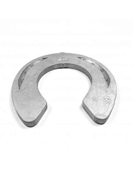 Fers à cheval aluminium - ACR 100 - Fer couvert Fers à cheval aluminium - ACR 100 - Fer couvert