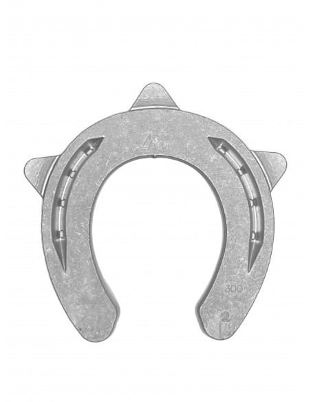 Fers à cheval aluminium - ACR 300 - Fer semi couvert Fers à cheval aluminium - ACR 300 - Fer semi couvert