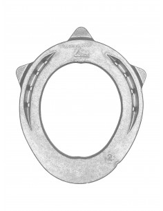 Fers à cheval aluminium - ACR 610 - Fer egg bar shoe